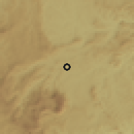 Shaded relief of the 59 km around Santa Bárbara, drawn from the GMTED2010 grid