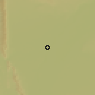 Shaded relief of the 60 km around Barra, drawn from the GMTED2010 grid