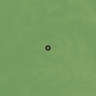 Shaded relief of the 57 km around São Borja, drawn from the GMTED2010 grid