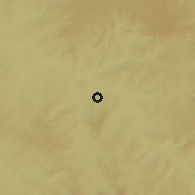 Shaded relief of the 58 km around Serrana, drawn from the GMTED2010 grid
