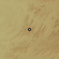 Shaded relief of the 58 km around Serra Negra, drawn from the GMTED2010 grid