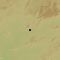 Shaded relief of the 60 km around Serra Talhada, drawn from the GMTED2010 grid