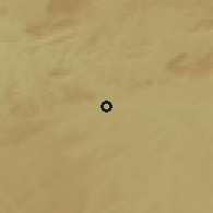 Shaded relief of the 58 km around Barueri, drawn from the GMTED2010 grid