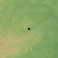Shaded relief of the 60 km around Vitória de Santo Antão, drawn from the GMTED2010 grid