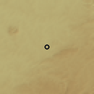Shaded relief of the 58 km around Votorantim, drawn from the GMTED2010 grid