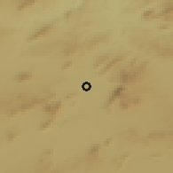 Shaded relief of the 55 km around Ain M'lila, drawn from the GMTED2010 grid
