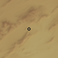 Shaded relief of the 56 km around Moghrar, drawn from the GMTED2010 grid