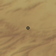 Shaded relief of the 55 km around Oued Taga, drawn from the GMTED2010 grid