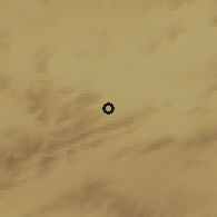 Shaded relief of the 55 km around Seriana, drawn from the GMTED2010 grid