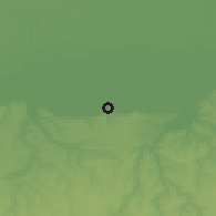 Shaded relief of the 52 km around Silistra, drawn from the GMTED2010 grid