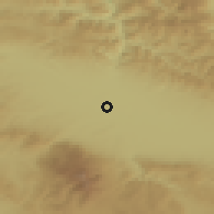 Shaded relief of the 52 km around Sofiya Kv.Benkovski, drawn from the GMTED2010 grid