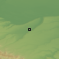 Shaded relief of the 52 km around Vasilovtsi, drawn from the GMTED2010 grid
