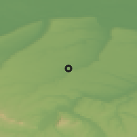 Shaded relief of the 52 km around Yakimovo, drawn from the GMTED2010 grid