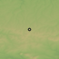 Shaded relief of the 52 km around Yasenkovo, drawn from the GMTED2010 grid