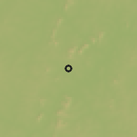 Shaded relief of the 60 km around Dan, drawn from the GMTED2010 grid