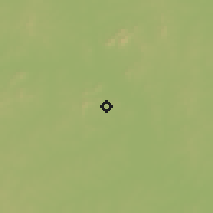 Shaded relief of the 60 km around Diébougou, drawn from the GMTED2010 grid
