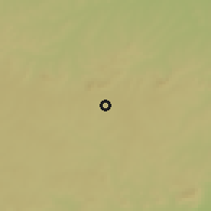 Shaded relief of the 60 km around Diéri, drawn from the GMTED2010 grid
