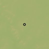 Shaded relief of the 60 km around Kaya, drawn from the GMTED2010 grid