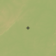 Shaded relief of the 60 km around Baré, drawn from the GMTED2010 grid