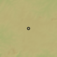 Shaded relief of the 60 km around Kotoura, drawn from the GMTED2010 grid