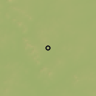 Shaded relief of the 60 km around Louda, drawn from the GMTED2010 grid