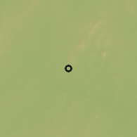 Shaded relief of the 60 km around Mamou, drawn from the GMTED2010 grid