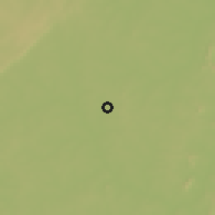 Shaded relief of the 60 km around Ouara, drawn from the GMTED2010 grid