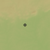 Shaded relief of the 60 km around Toumousséni, drawn from the GMTED2010 grid