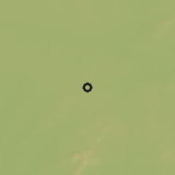 Shaded relief of the 60 km around Yako, drawn from the GMTED2010 grid
