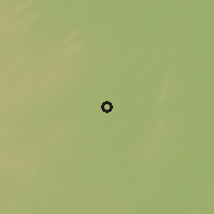 Shaded relief of the 60 km around Yasso, drawn from the GMTED2010 grid