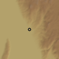 Shaded relief of the 60 km around Rumonge, drawn from the GMTED2010 grid