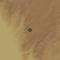 Shaded relief of the 60 km around Bururi, drawn from the GMTED2010 grid