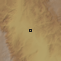 Shaded relief of the 60 km around Cibitoke, drawn from the GMTED2010 grid