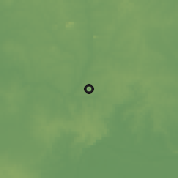 Shaded relief of the 60 km around Phumĭ Sâmraông, drawn from the GMTED2010 grid