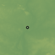 Shaded relief of the 60 km around Stueng Traeng, drawn from the GMTED2010 grid