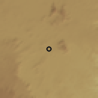 Shaded relief of the 60 km around Foumbot, drawn from the GMTED2010 grid