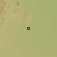 Shaded relief of the 60 km around Maroua, drawn from the GMTED2010 grid