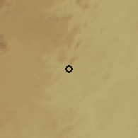 Shaded relief of the 60 km around Massangam, drawn from the GMTED2010 grid