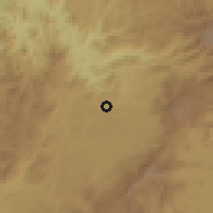 Shaded relief of the 60 km around Bafut, drawn from the GMTED2010 grid