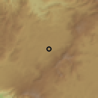 Shaded relief of the 60 km around Bamenda, drawn from the GMTED2010 grid