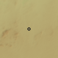 Shaded relief of the 60 km around Soa, drawn from the GMTED2010 grid