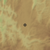 Shaded relief of the 60 km around Wum, drawn from the GMTED2010 grid
