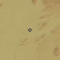 Shaded relief of the 60 km around Bankim, drawn from the GMTED2010 grid