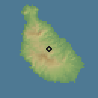 Shaded relief of the 59 km around João Teves, drawn from the GMTED2010 grid
