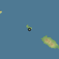 Shaded relief of the 59 km around Princess Garden, drawn from the GMTED2010 grid