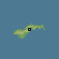 Shaded relief of the 59 km around Faga'alu, drawn from the GMTED2010 grid