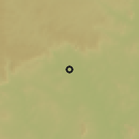 Shaded relief of the 60 km around Boali, drawn from the GMTED2010 grid