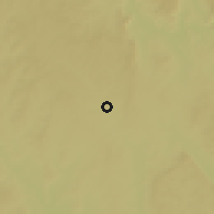 Shaded relief of the 60 km around Boda, drawn from the GMTED2010 grid