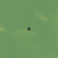 Shaded relief of the 56 km around Datong, drawn from the GMTED2010 grid