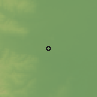 Shaded relief of the 55 km around Anyang, drawn from the GMTED2010 grid